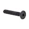 Prime-Line M10-1.50 Socket Head Cap Screw, Flat, Black Oxide Alloy Steel, 1 in Length, 50 PK 9173147 - alternate 1
